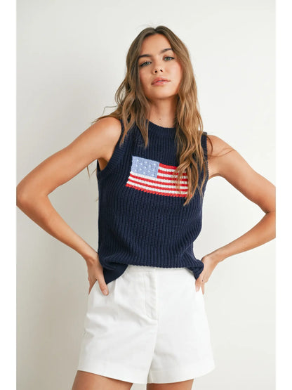 Liberty Sleeveless Sweater (More Colors)