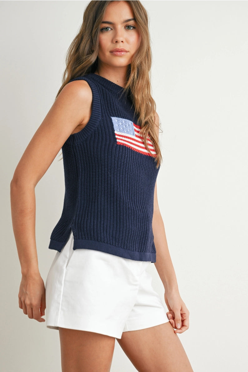 Liberty Sleeveless Sweater (More Colors)