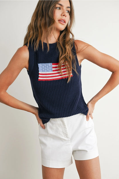 Liberty Sleeveless Sweater (More Colors)