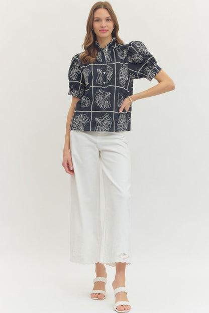 Tinsley Embroidered Top