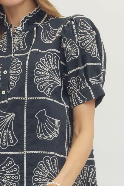 Tinsley Embroidered Top