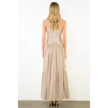 Tate Textured Striped Dress