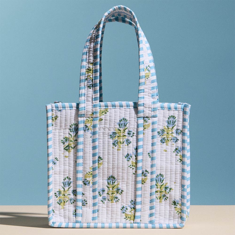 Quilted Floral Bag