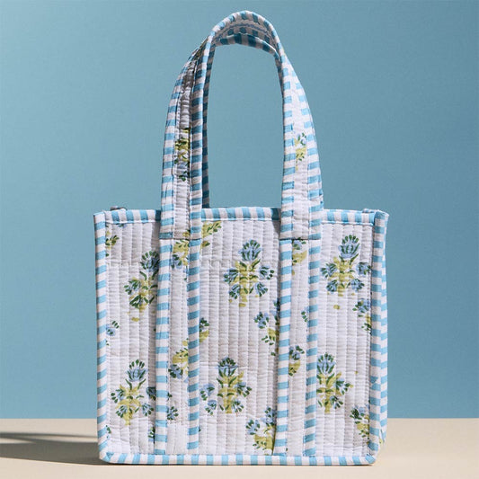 Quilted Floral Bag