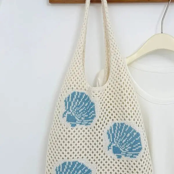 Under The Sea Crochet Beach Bag