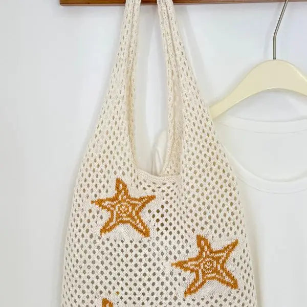 Under The Sea Crochet Beach Bag