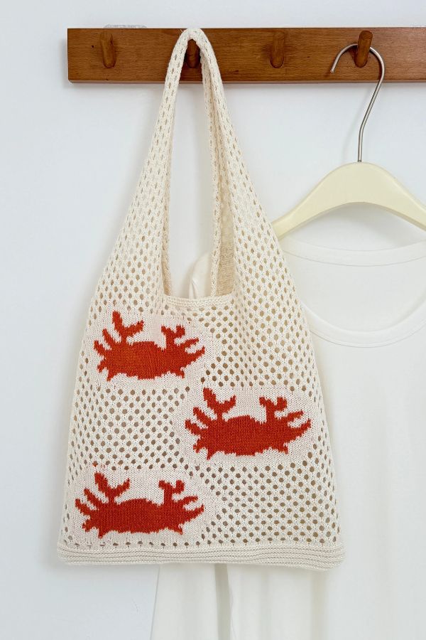 Under The Sea Crochet Beach Bag