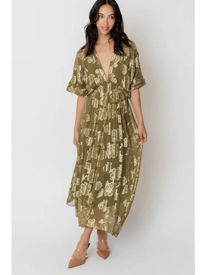 Gold Detail Dress ~SALE $39.20~