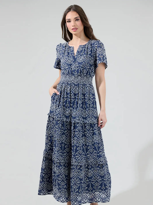 Palmer Eyelet Dress