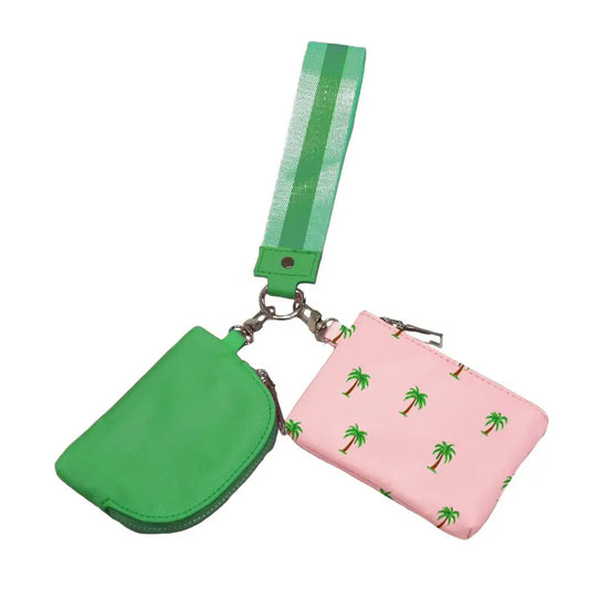 Dual Pouch Wristlet
