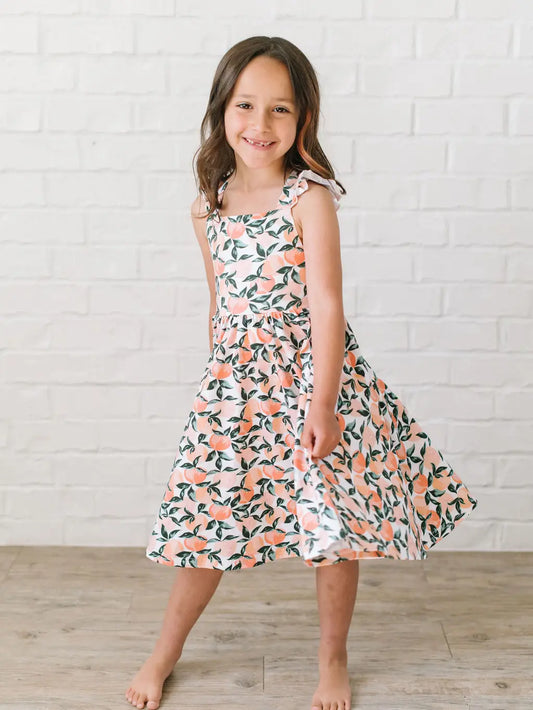 Peachy Paradise Dress ~Originally $50~