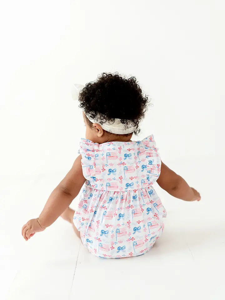 Patriotic Flags Romper ~Originally $40~