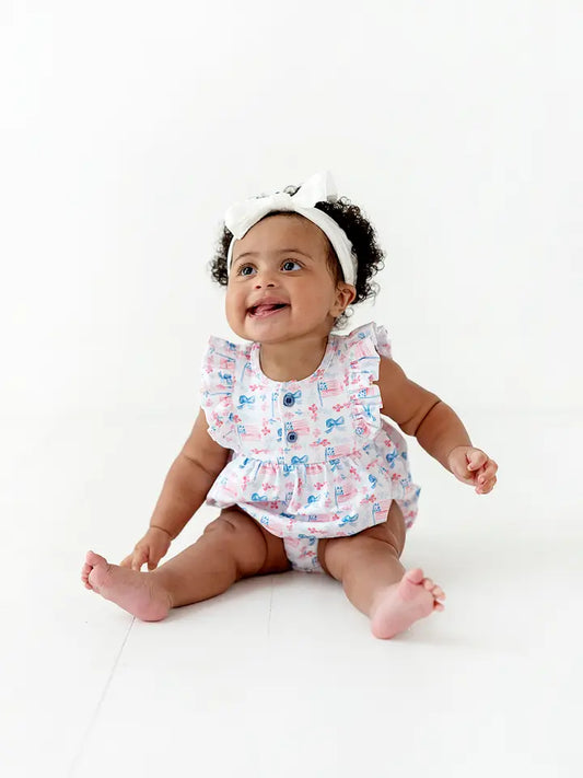 Patriotic Flags Romper ~Originally $40~