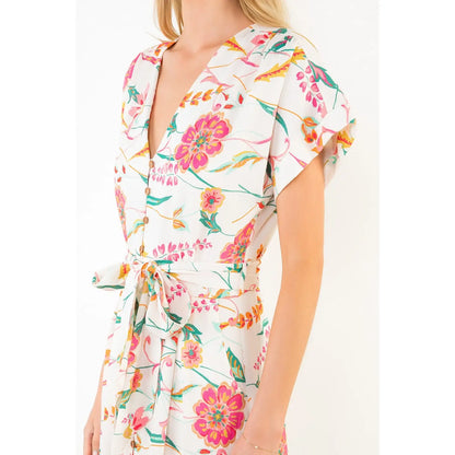 Neve Floral Midi Dress