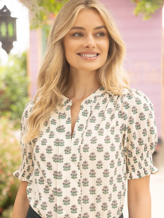 Emery Floral Top