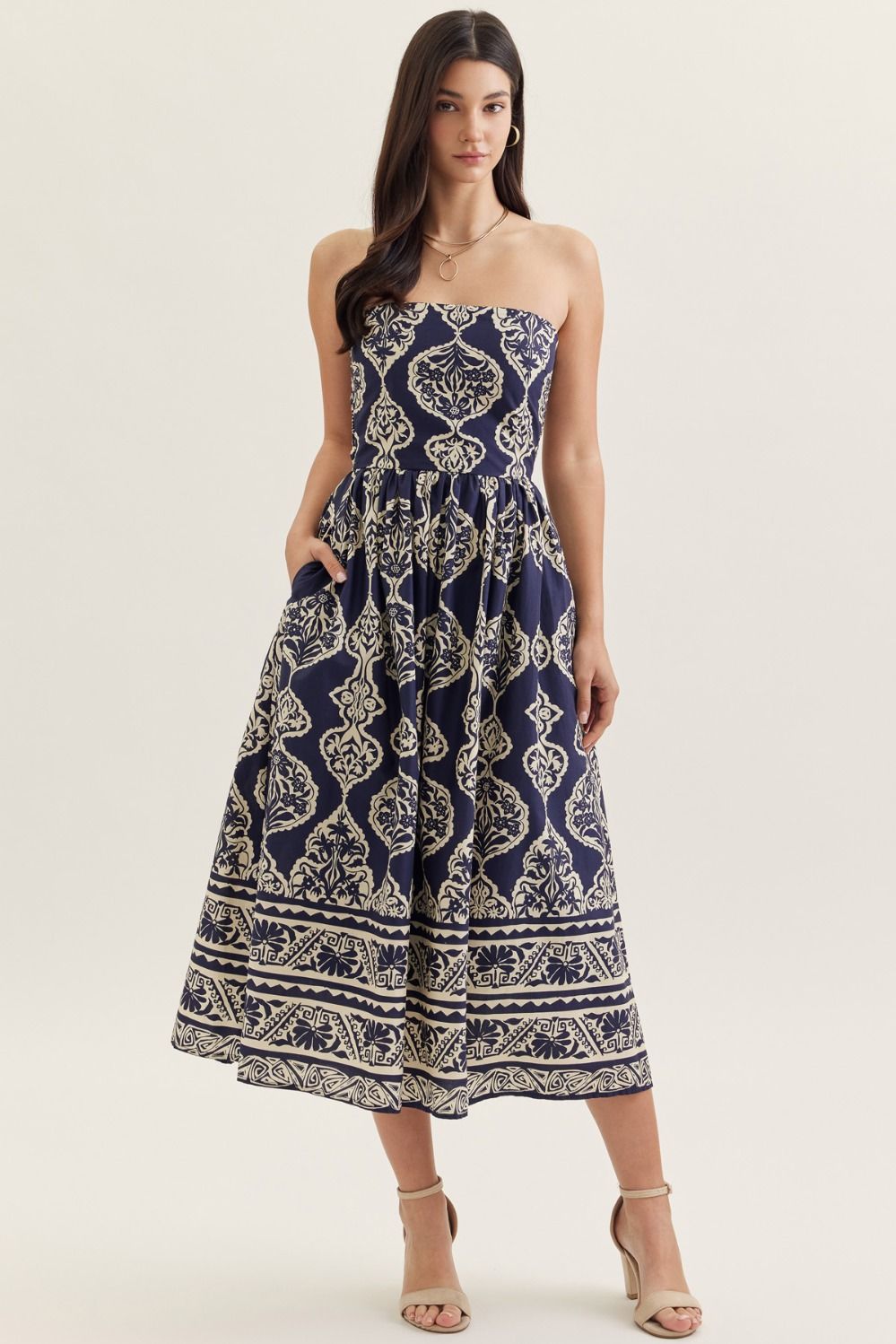 Rebecca Strapless Dress (More Colors)