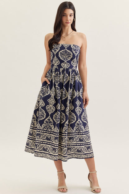 Rebecca Strapless Dress (More Colors)