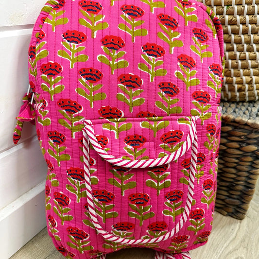 Quilted Backpack