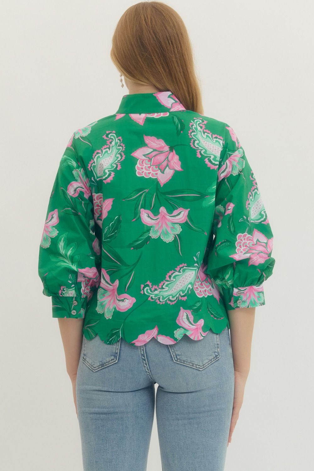 Quinn Scalloped Detailed Top