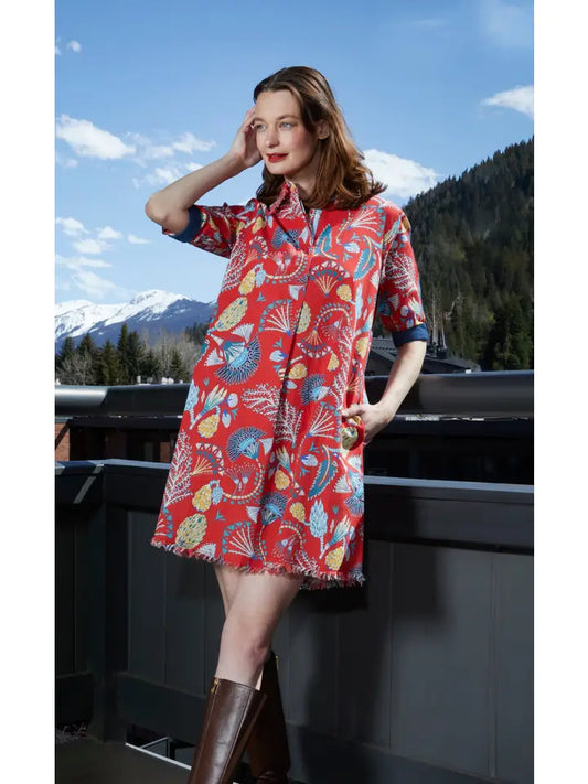 Red Foliage Dress ~SALE $61.20~