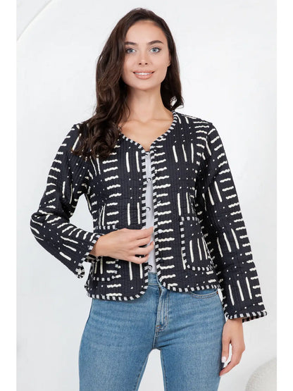 Reversible Abstract Jacket