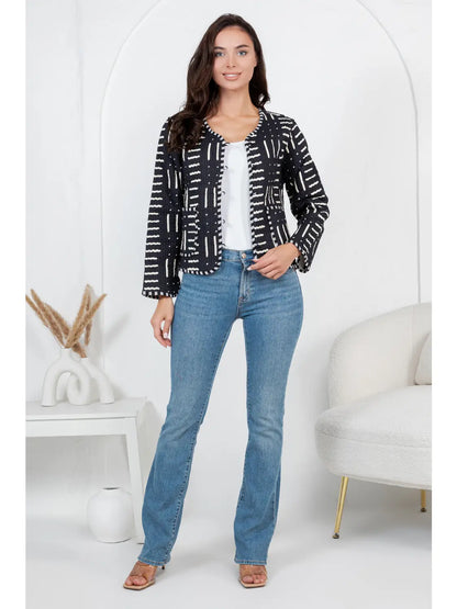 Reversible Abstract Jacket