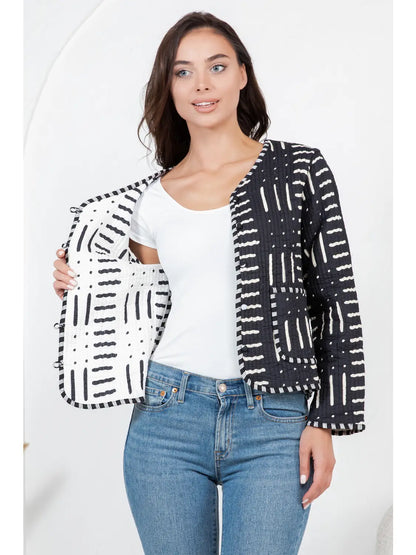 Reversible Abstract Jacket