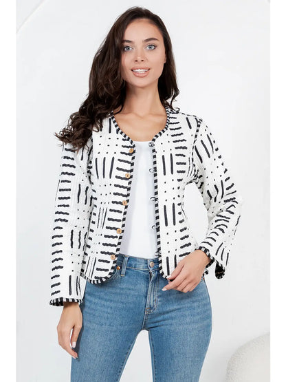 Reversible Abstract Jacket