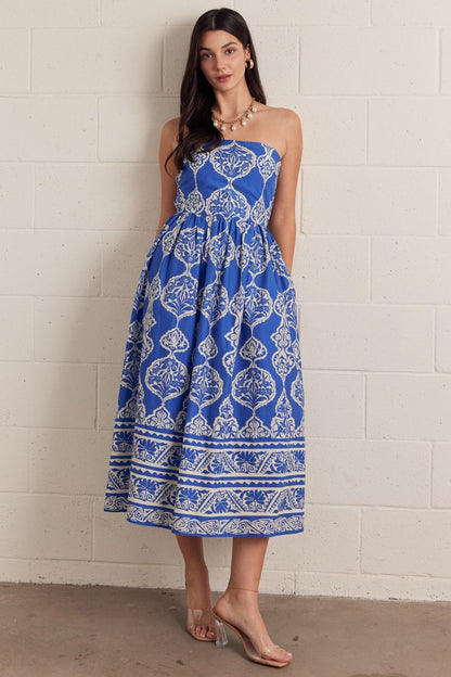 Rebecca Strapless Dress (More Colors)