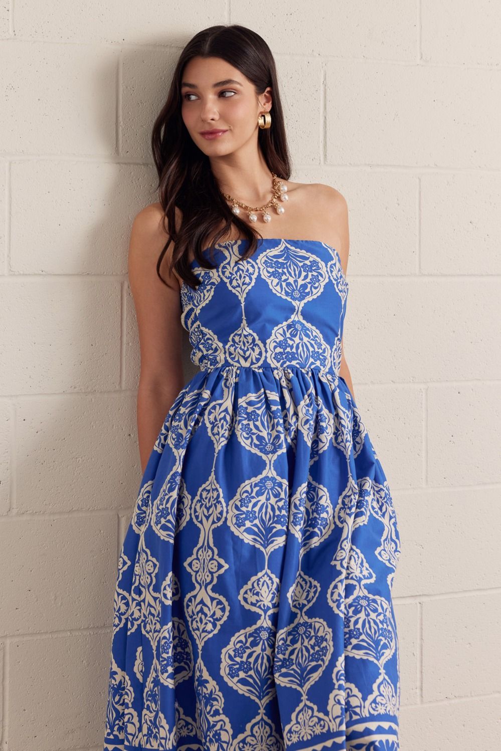 Rebecca Strapless Dress (More Colors)