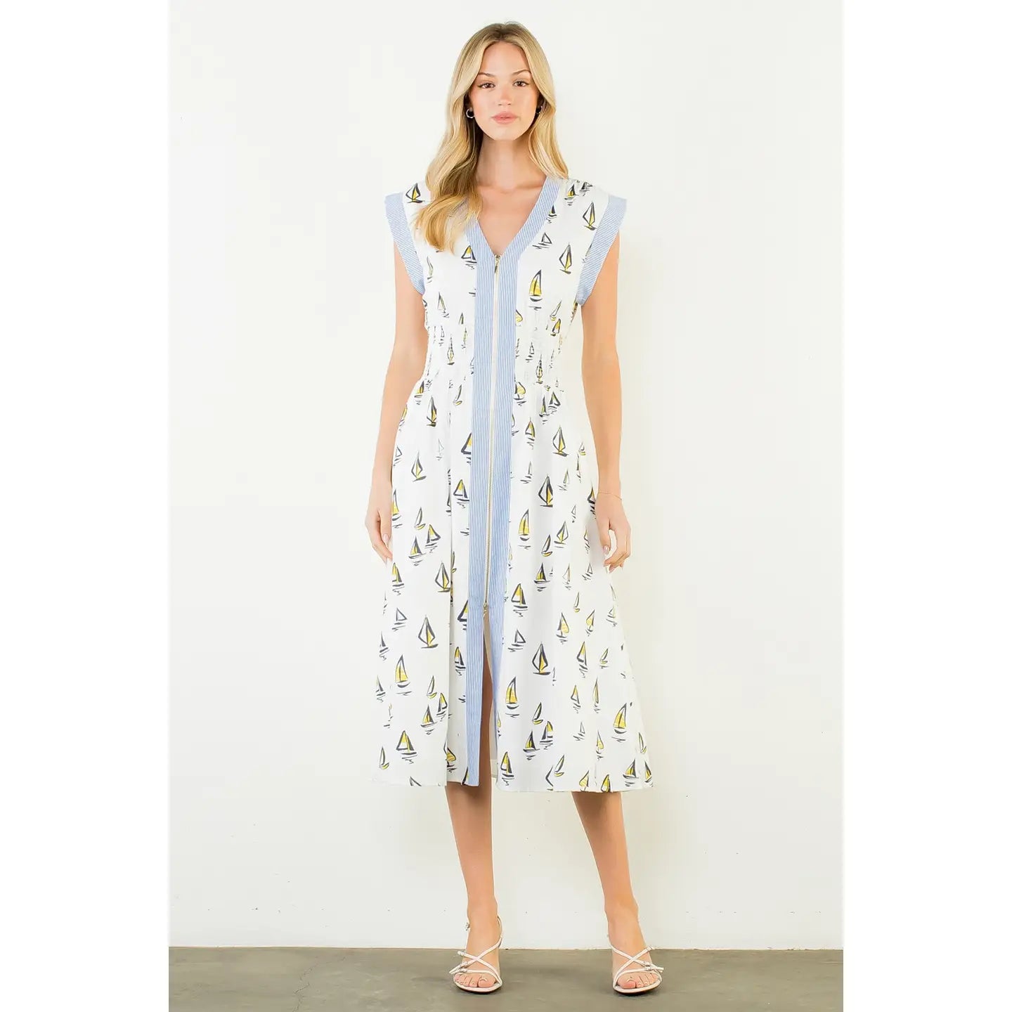 Sailboat Midi Dress