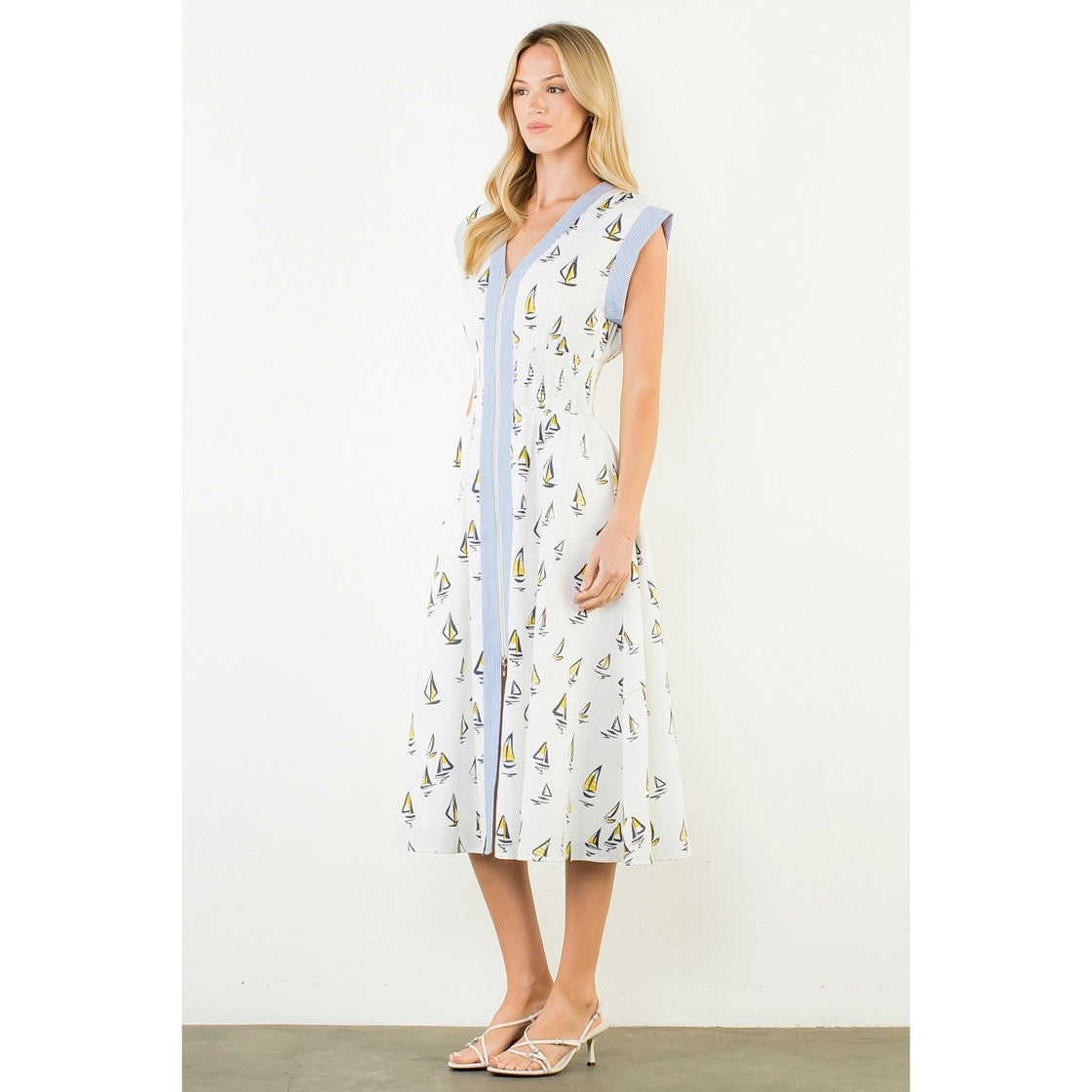 Sailboat Midi Dress