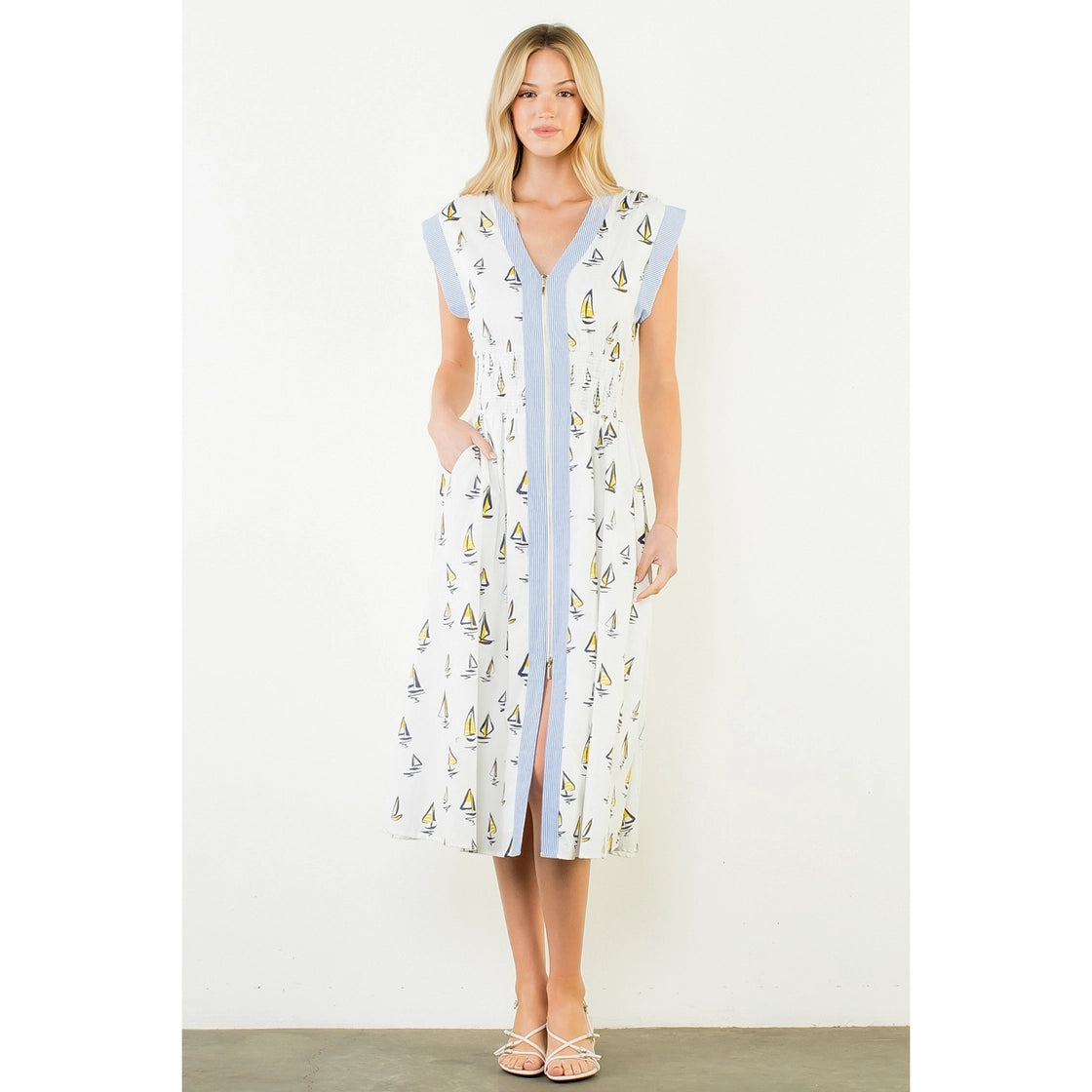 Sailboat Midi Dress