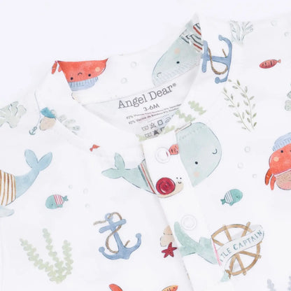 Sailor Sea Creatures Shortie Romper