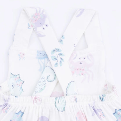 Sea Creatures Ruffle Romper