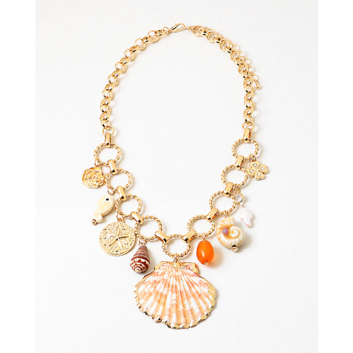 Sea Life Charm Necklace
