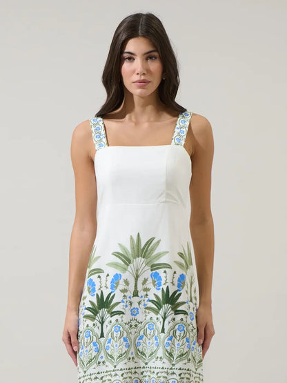 Senara Floral Mini Dress