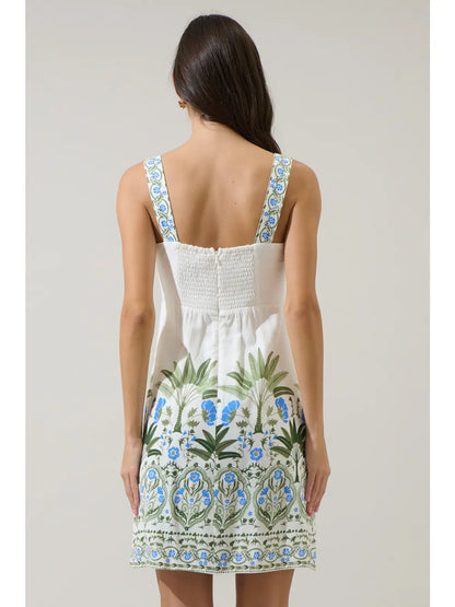 Senara Floral Mini Dress