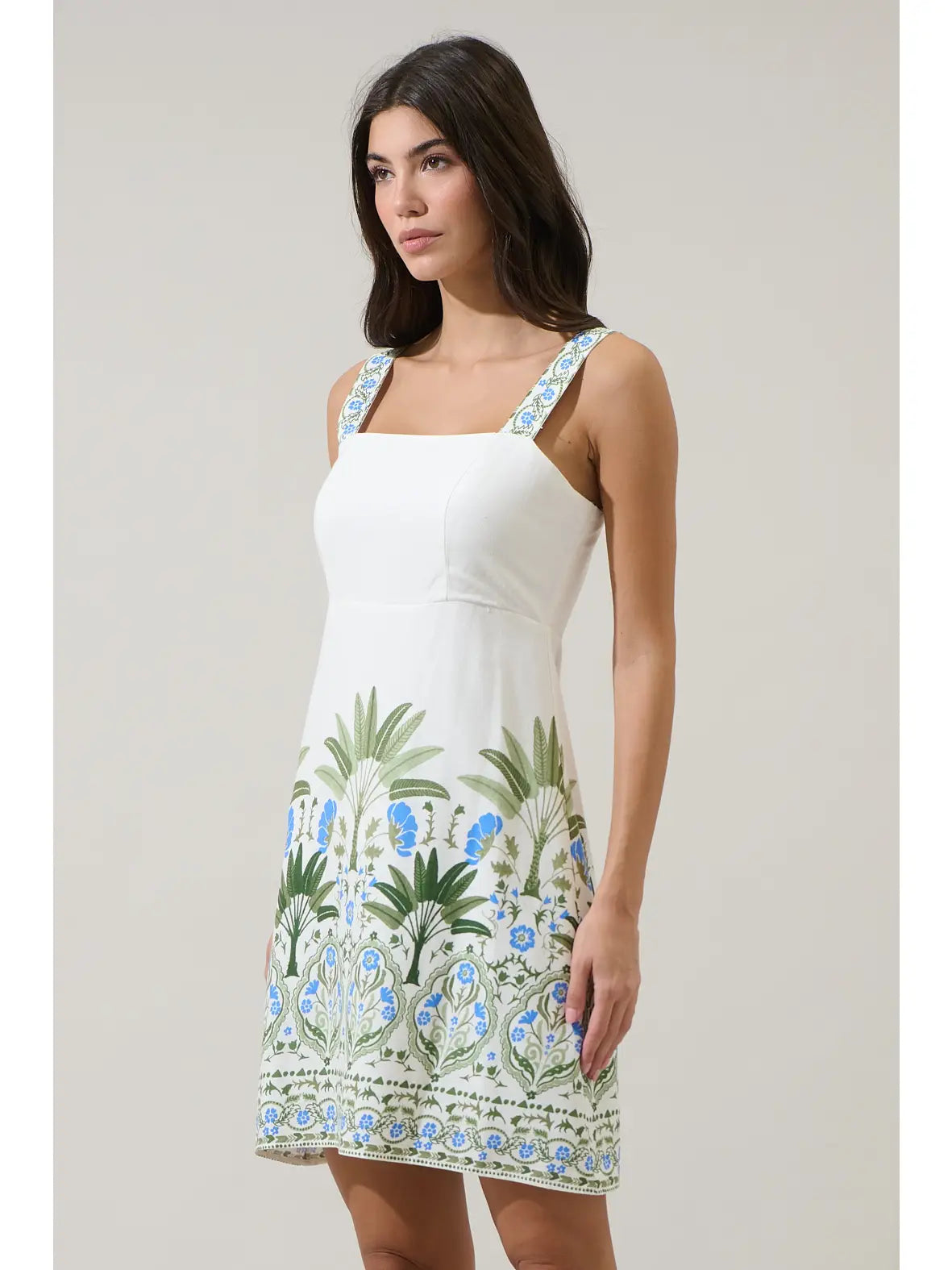 Senara Floral Mini Dress