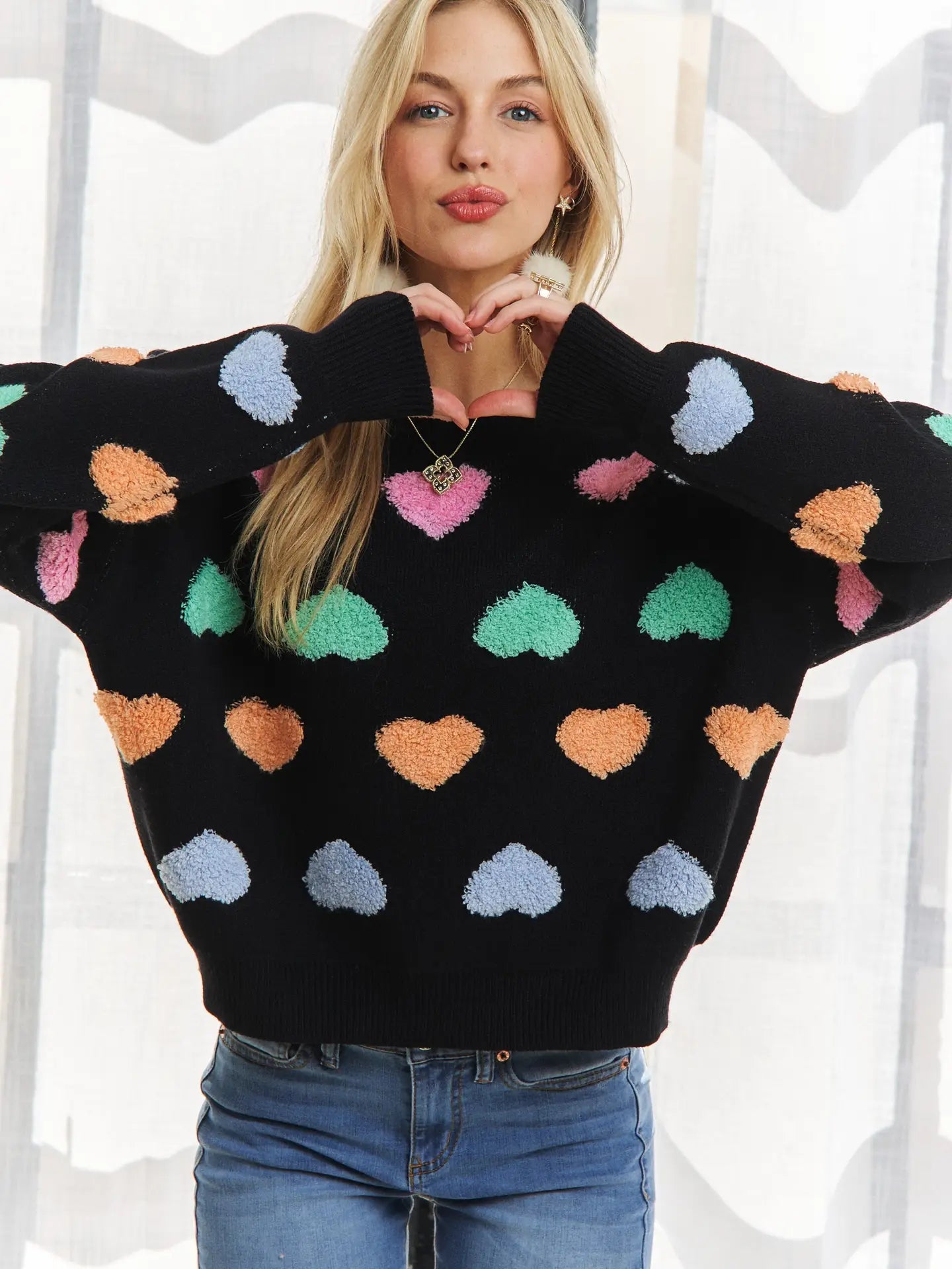 Piper Heart Sweater