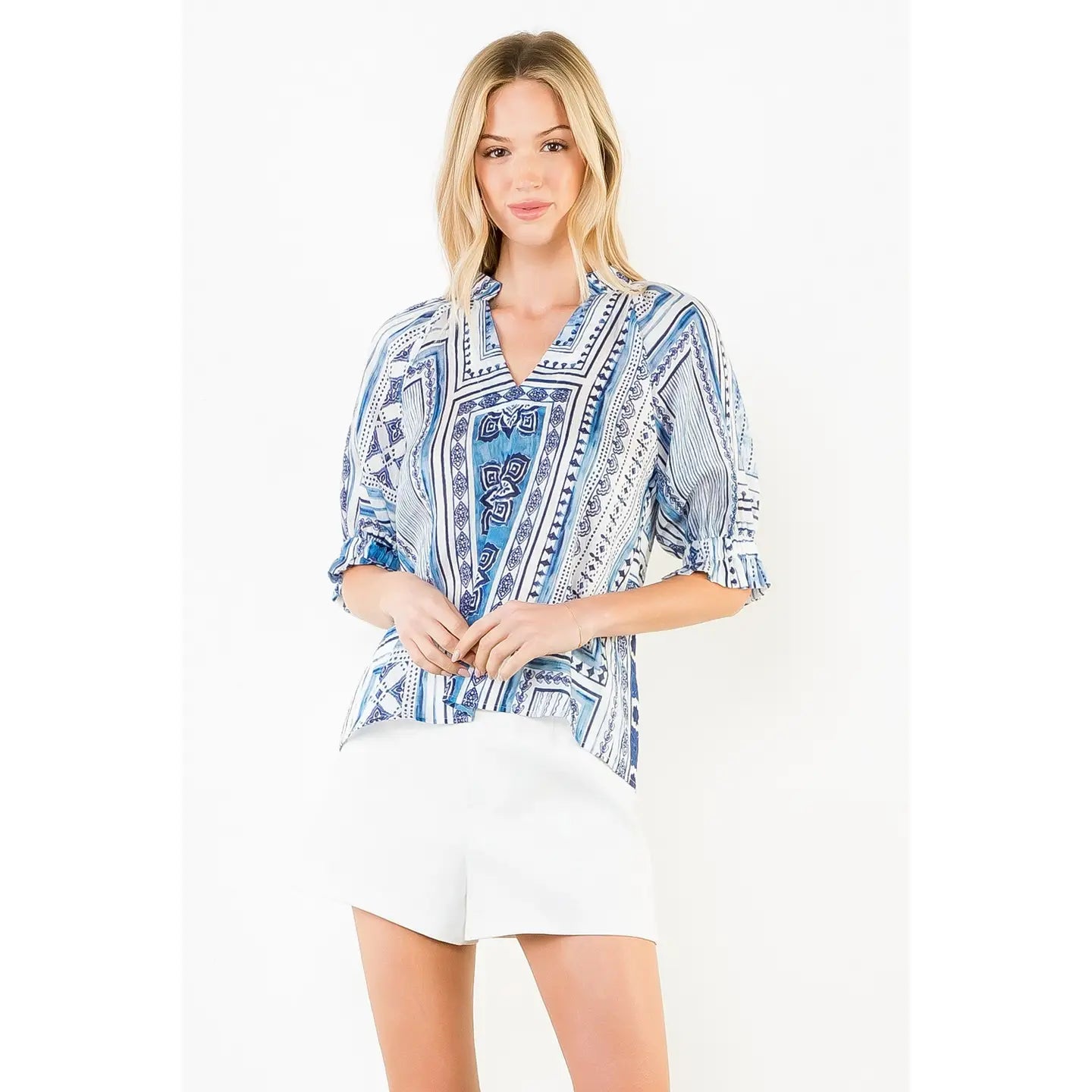 Shiobhan Pattern Top