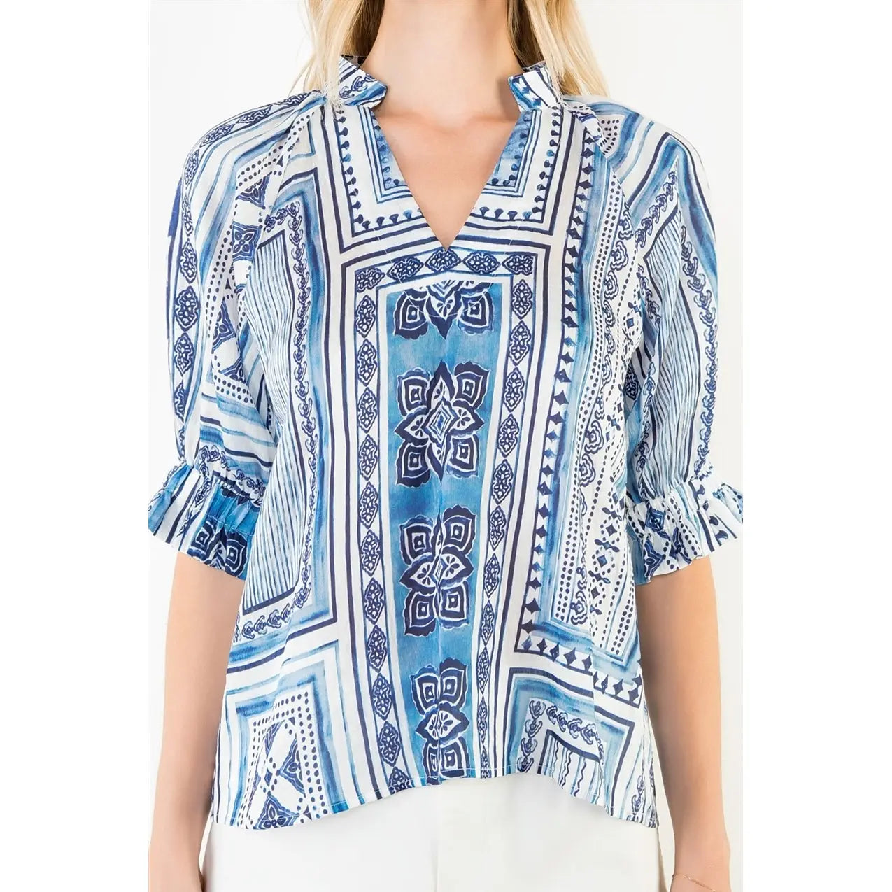Shiobhan Pattern Top