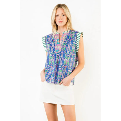 Courtney Print Top