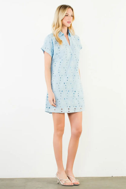 Hannah Eyelet Dress