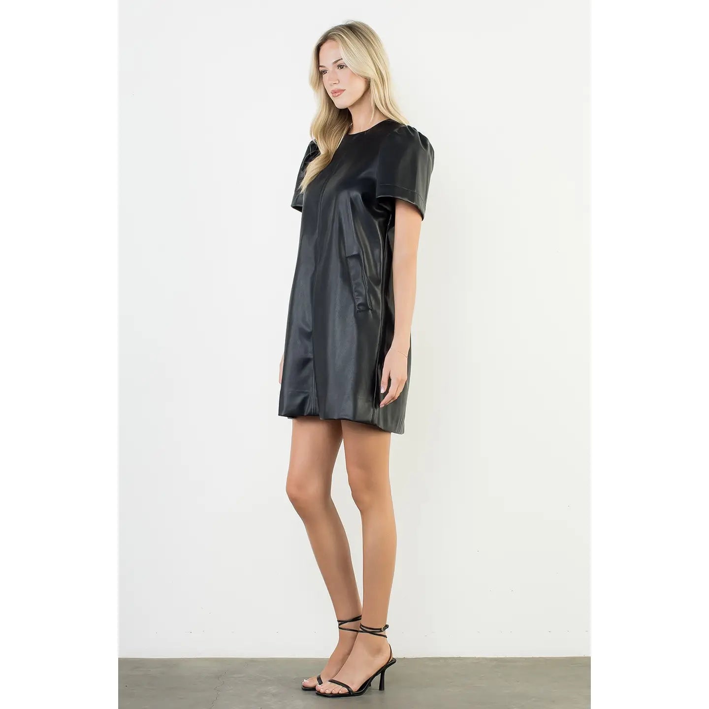 Anisah Leather Dress