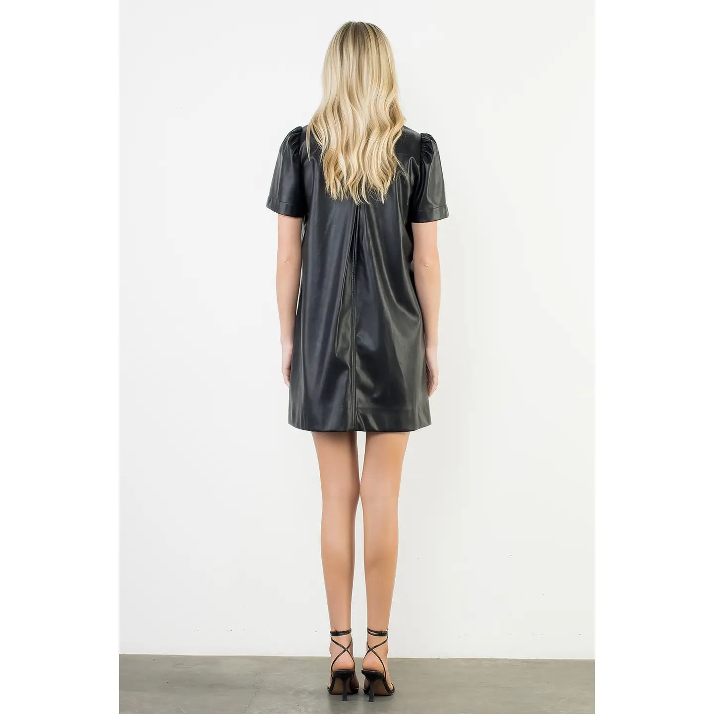 Anisah Leather Dress
