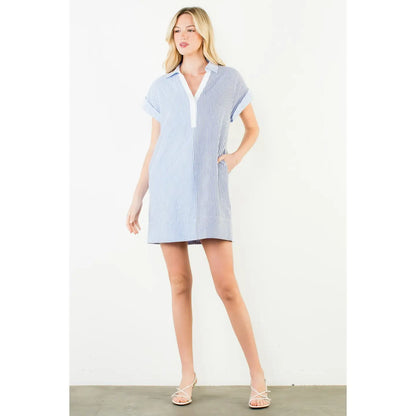 Andrea Striped Dress