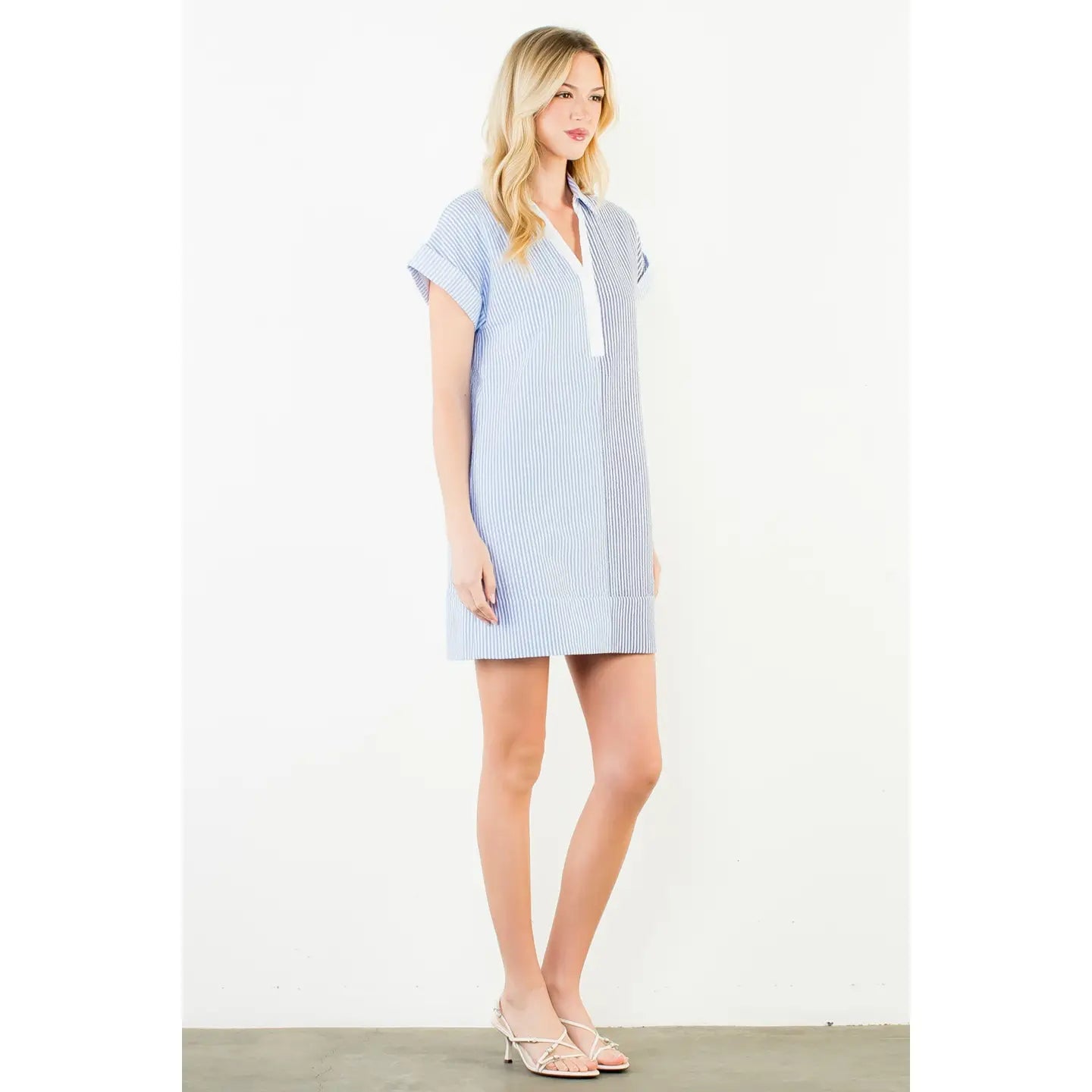 Andrea Striped Dress