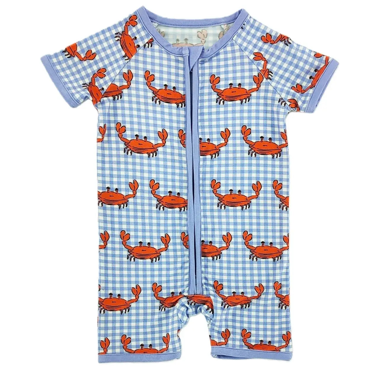 Crabby Short Romper