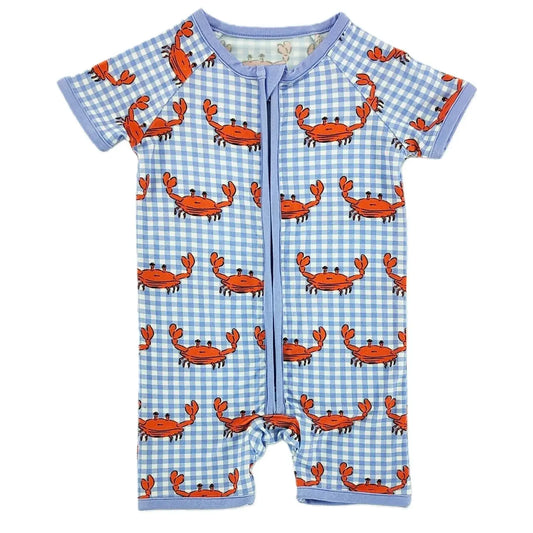 Crabby Short Romper